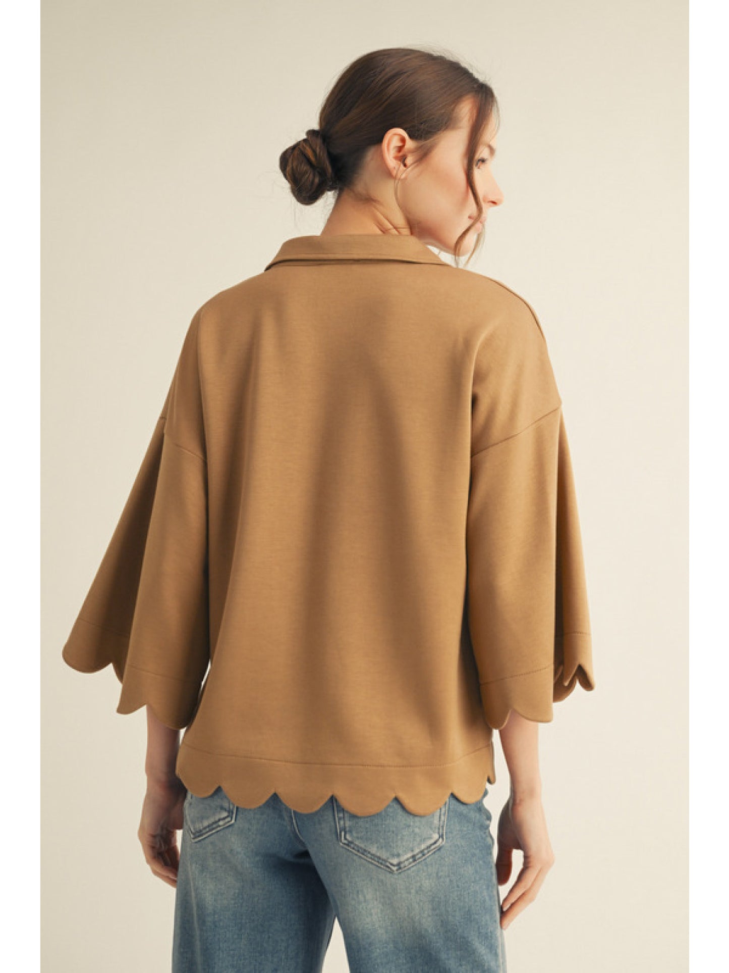 Scallop Edged Top