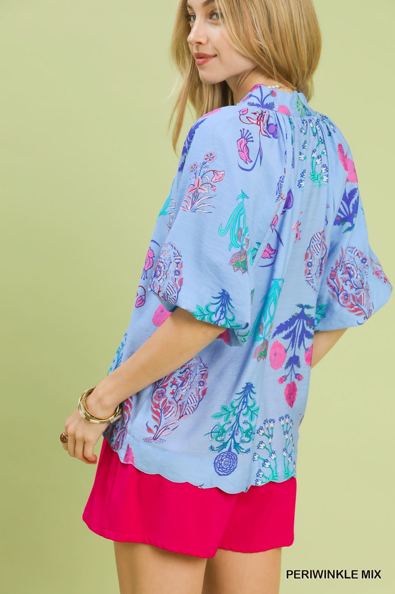 Floral Print Blouse