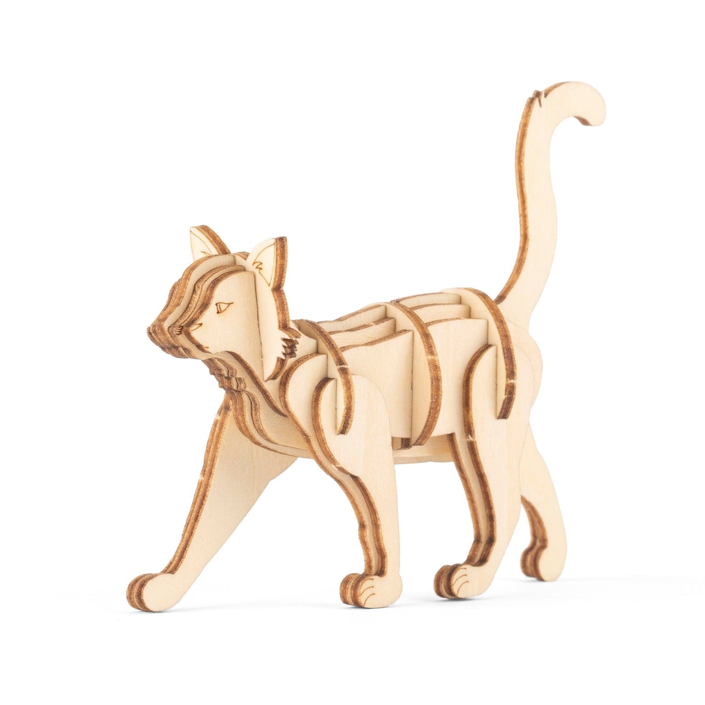 3-D Wooden Pet Puzzle - Cat