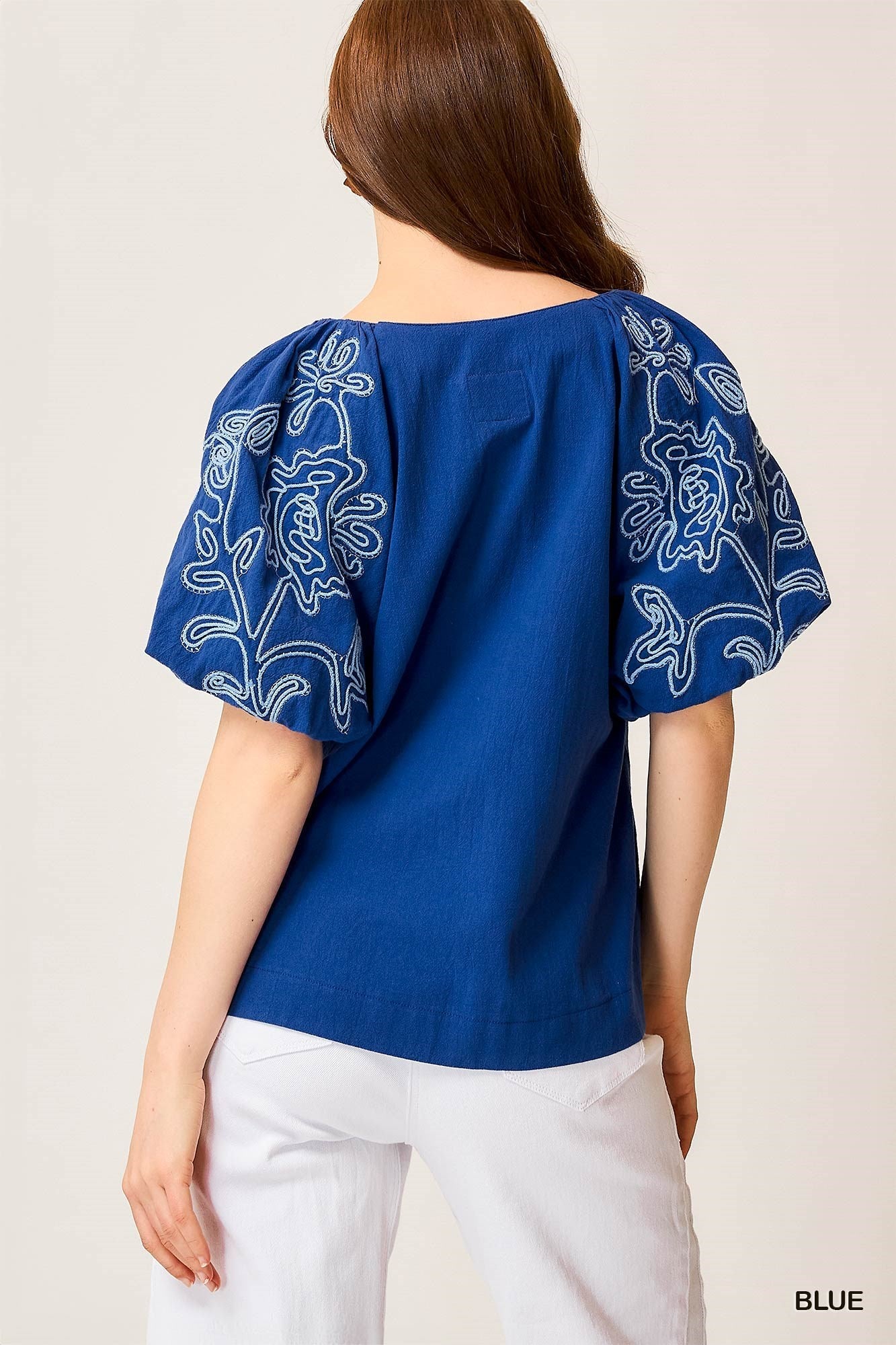 Boho Chic Embroidered Blouse