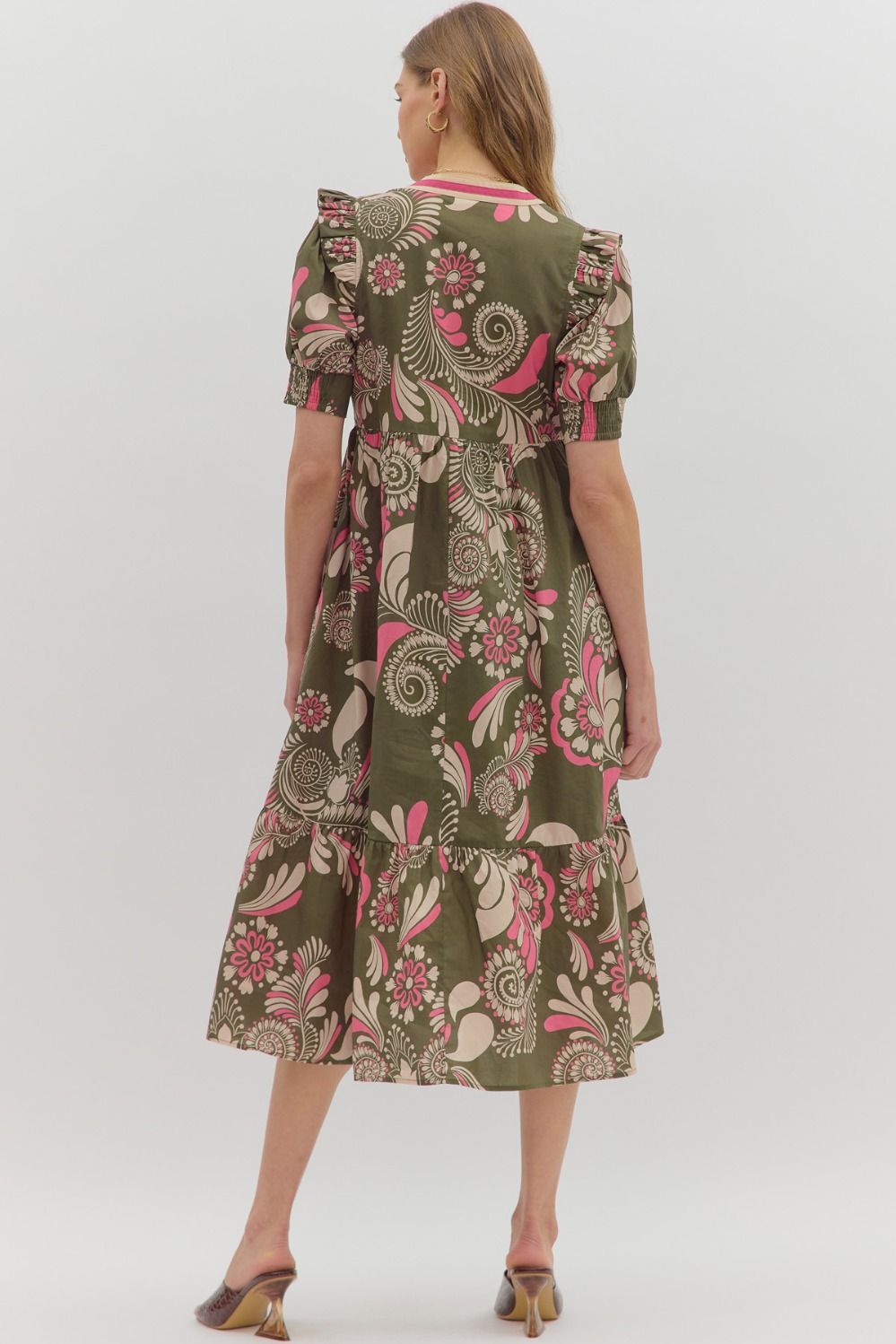 Paisley Midi Dress