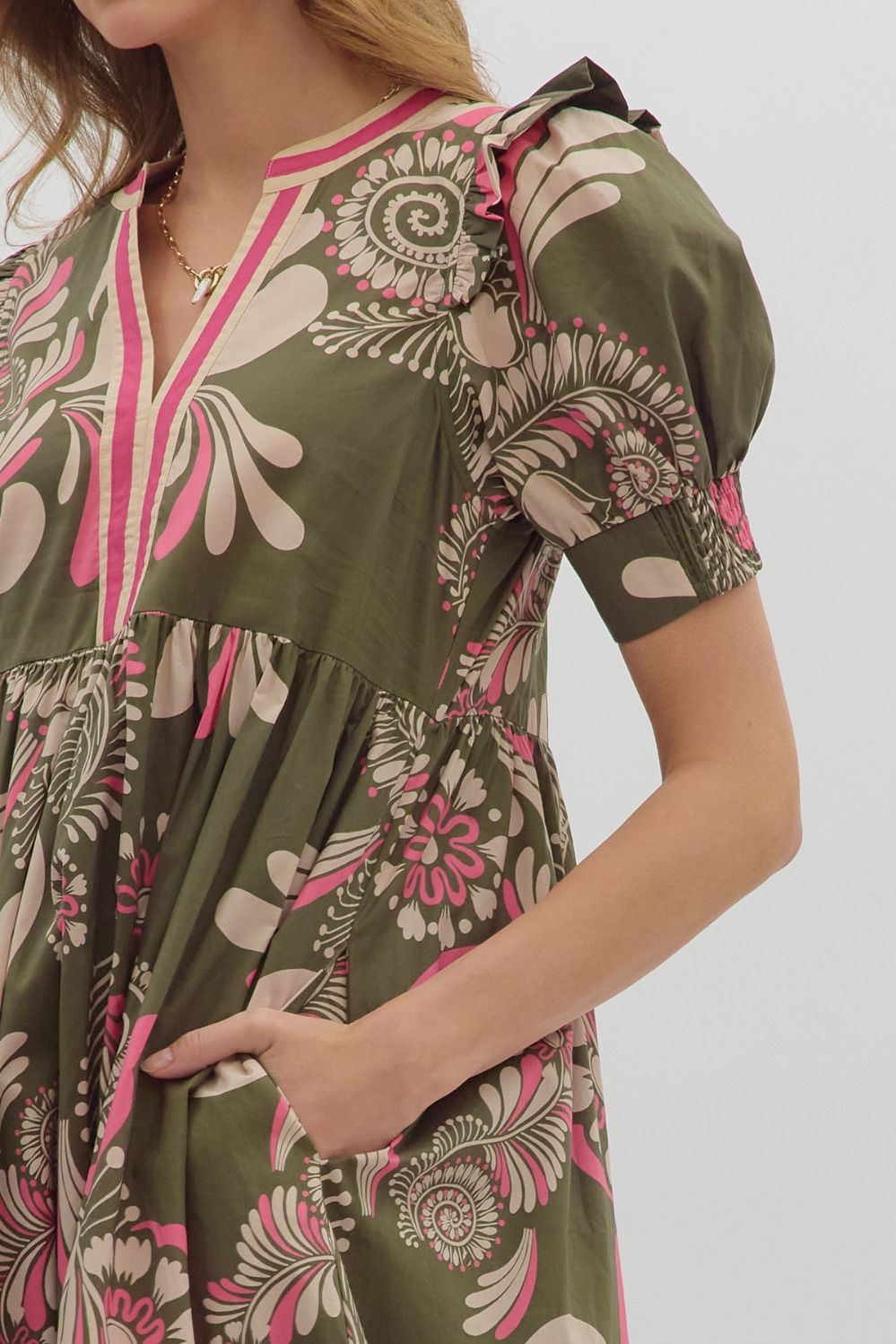 Paisley Midi Dress