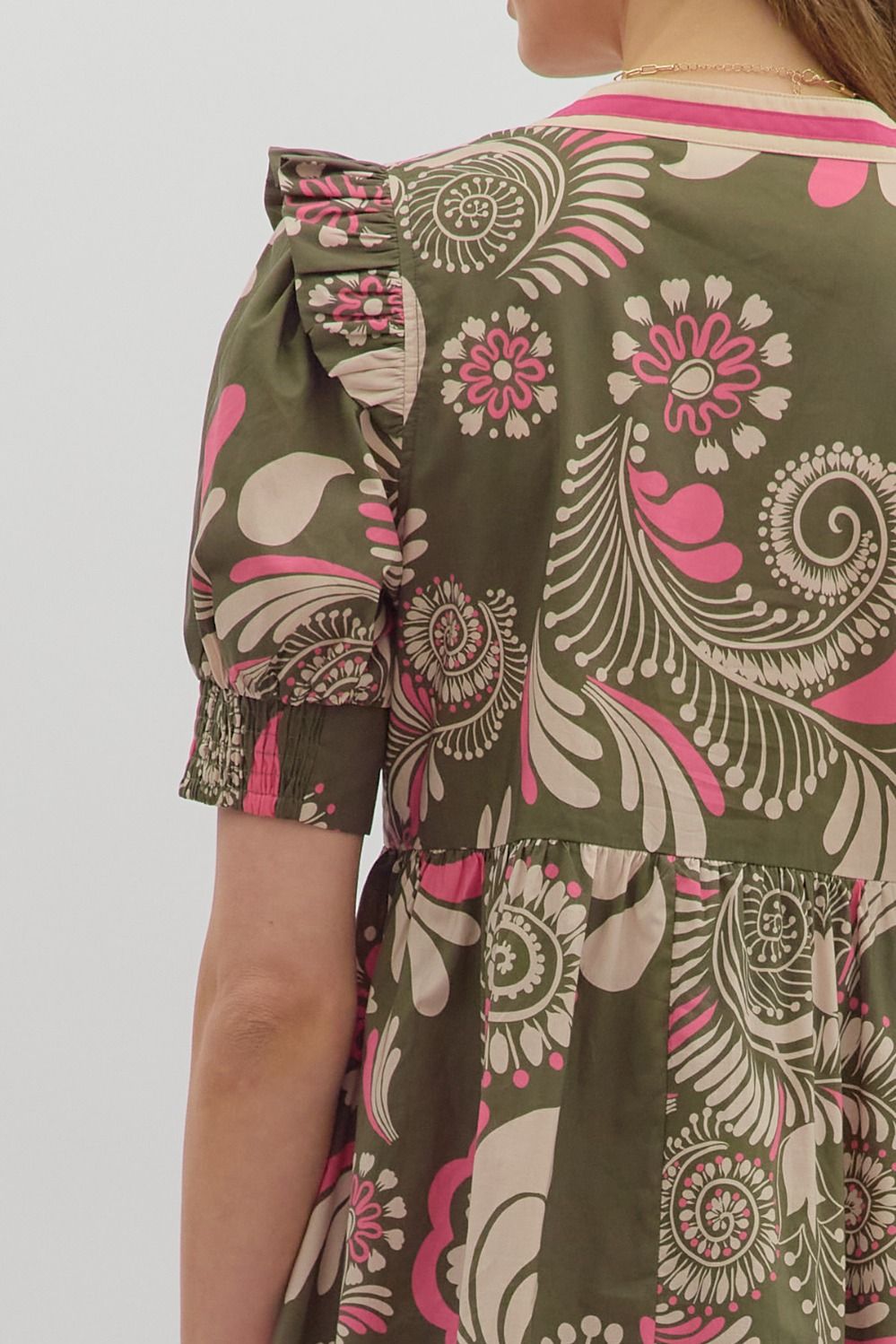 Paisley Midi Dress