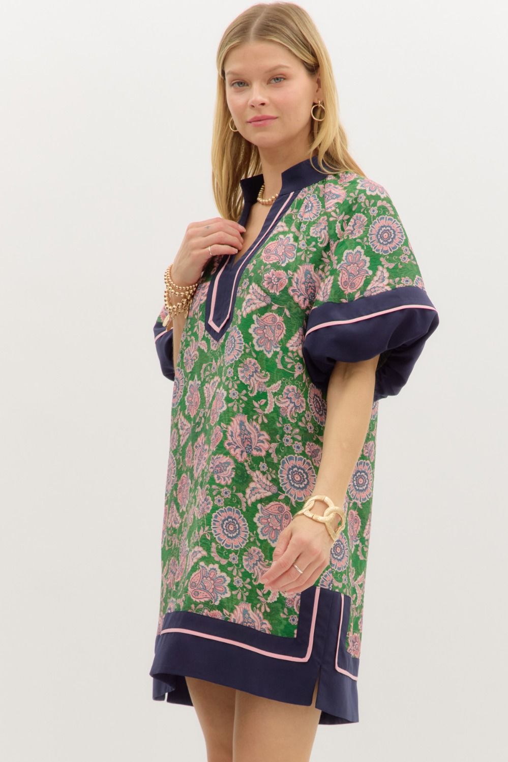 Floral Paisley Dress