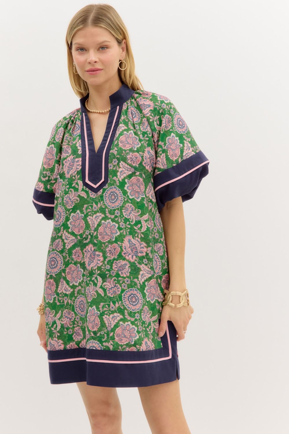 Floral Paisley Dress