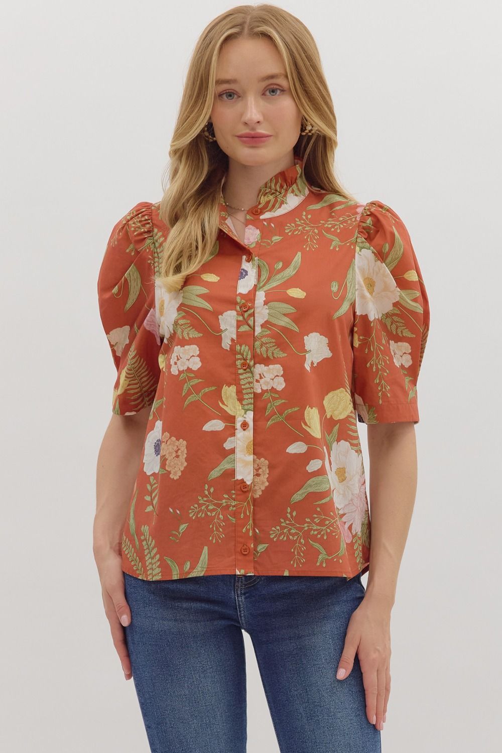 Fall Floral Top