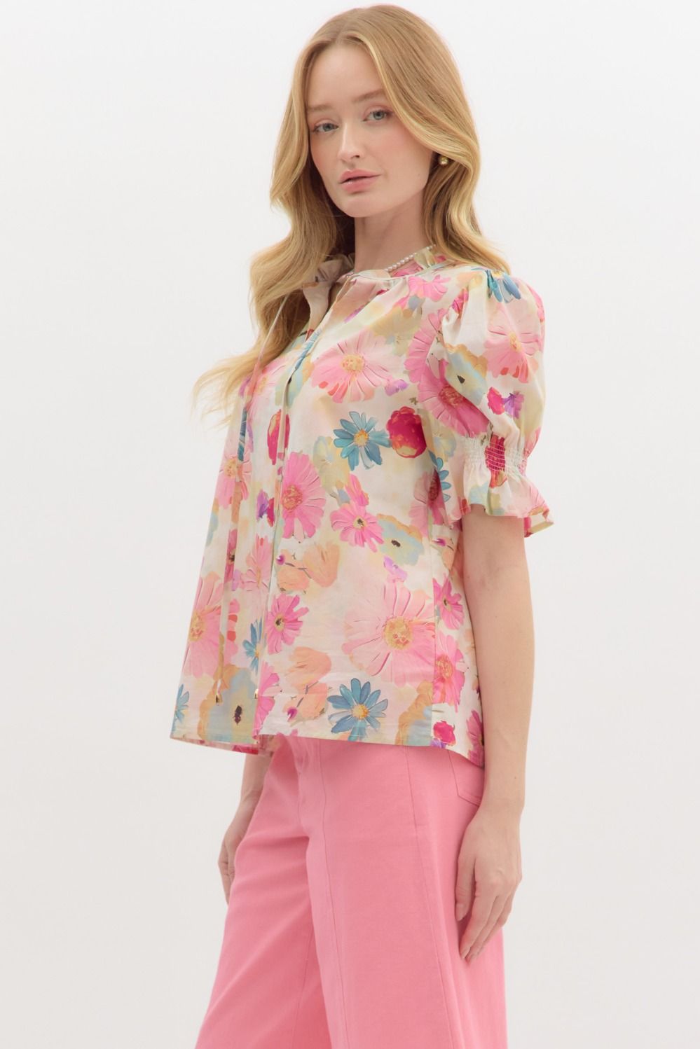 Floral Pullover Top