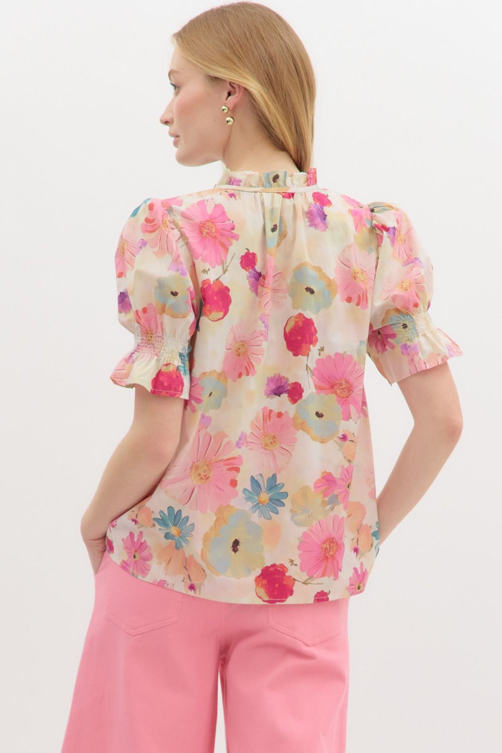 Floral Pullover Top