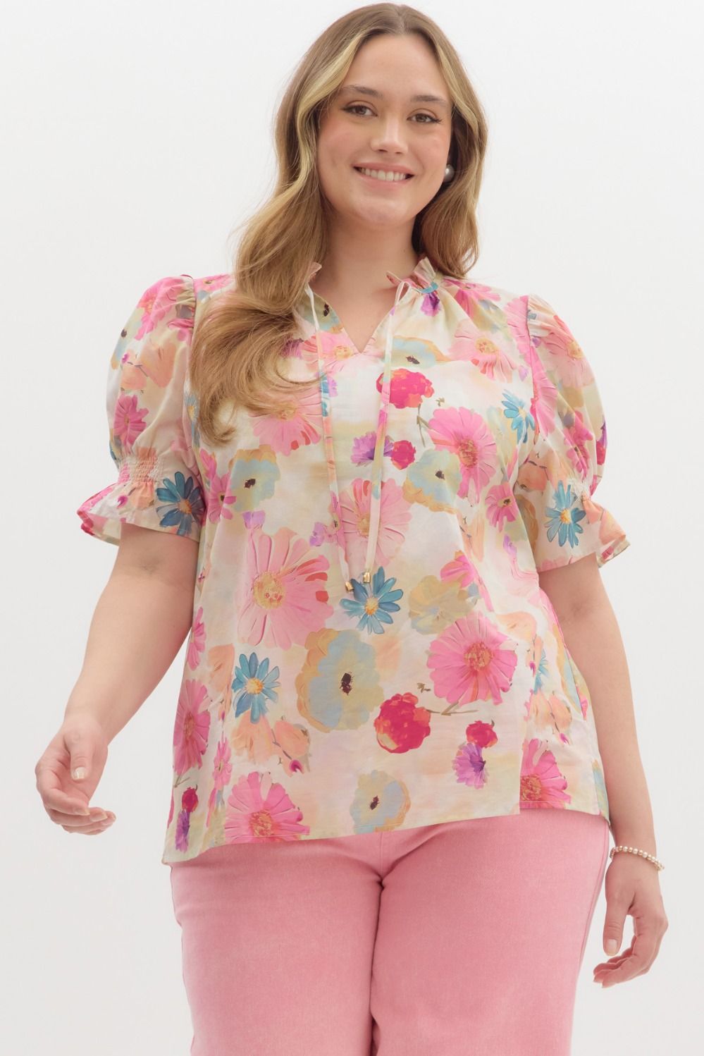 Floral Pullover Top