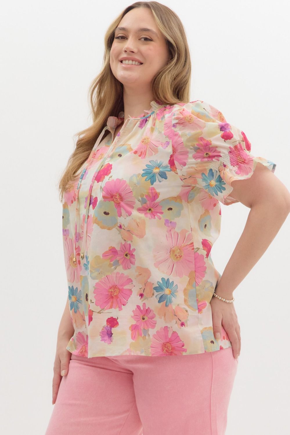 Floral Pullover Top