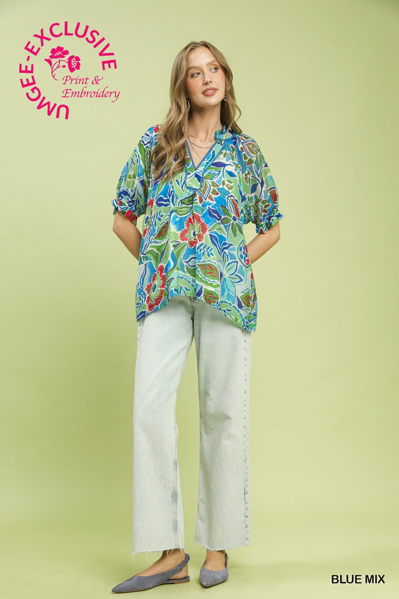 Floral Print Top