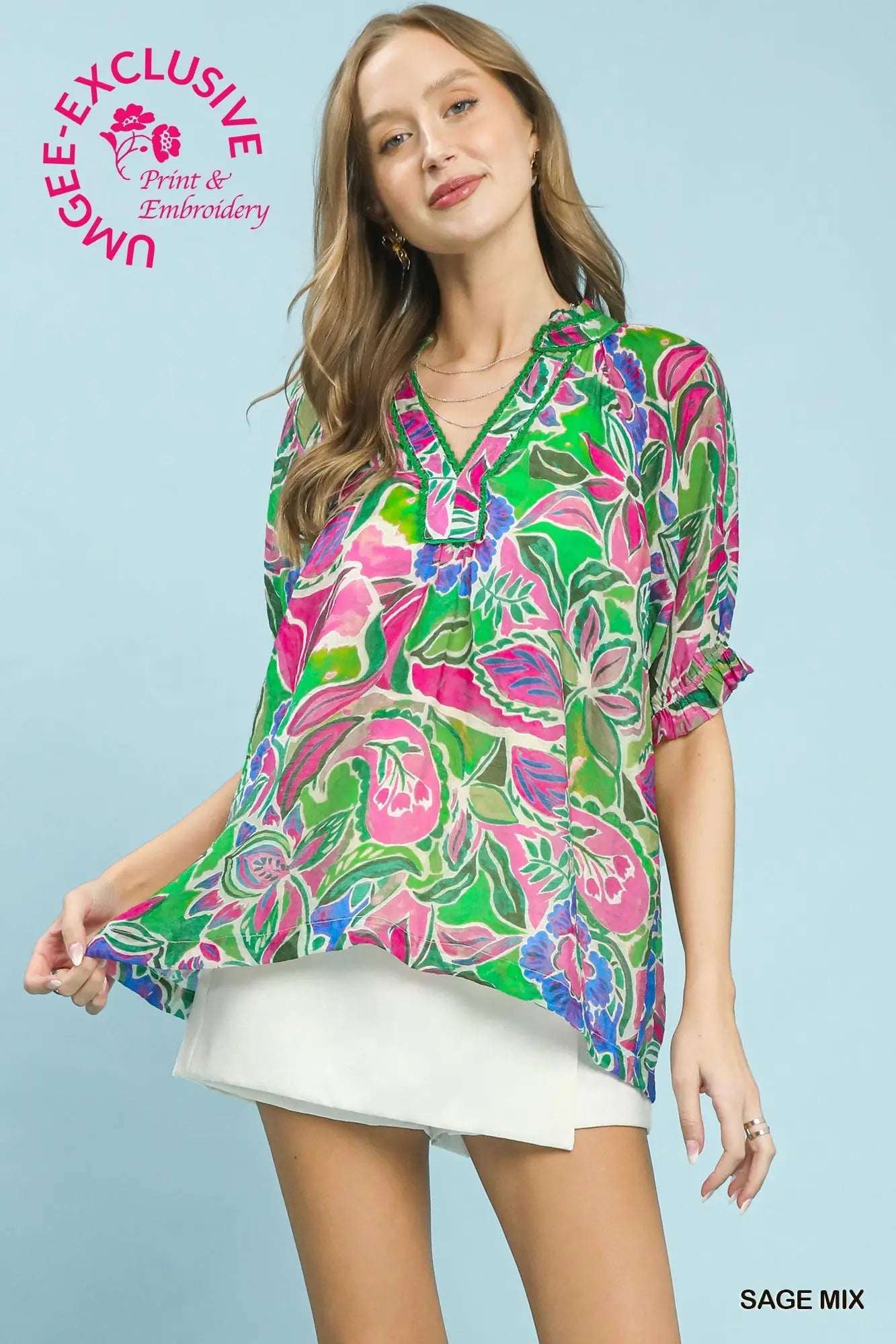 Floral Print Top