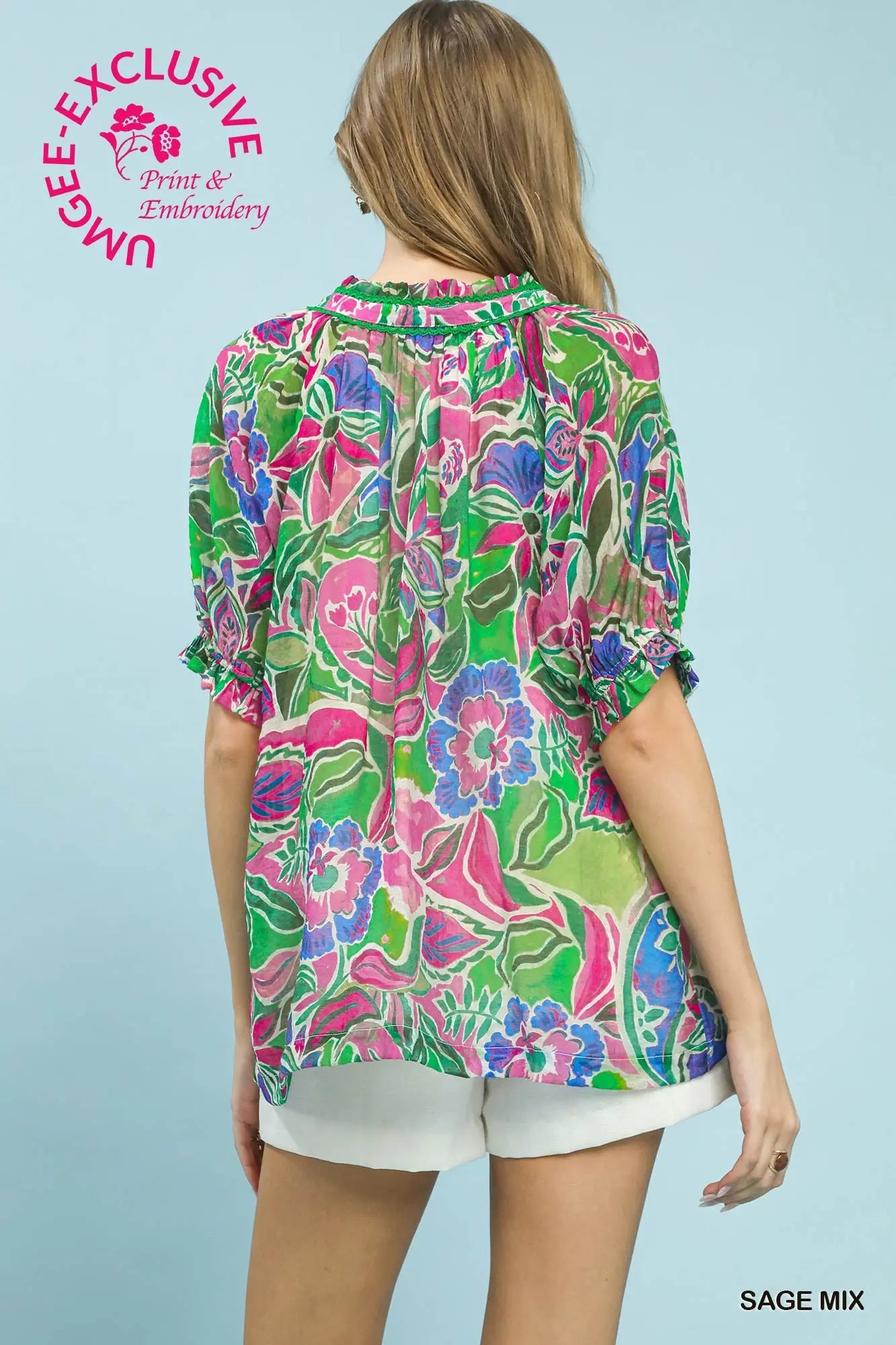 Floral Print Top