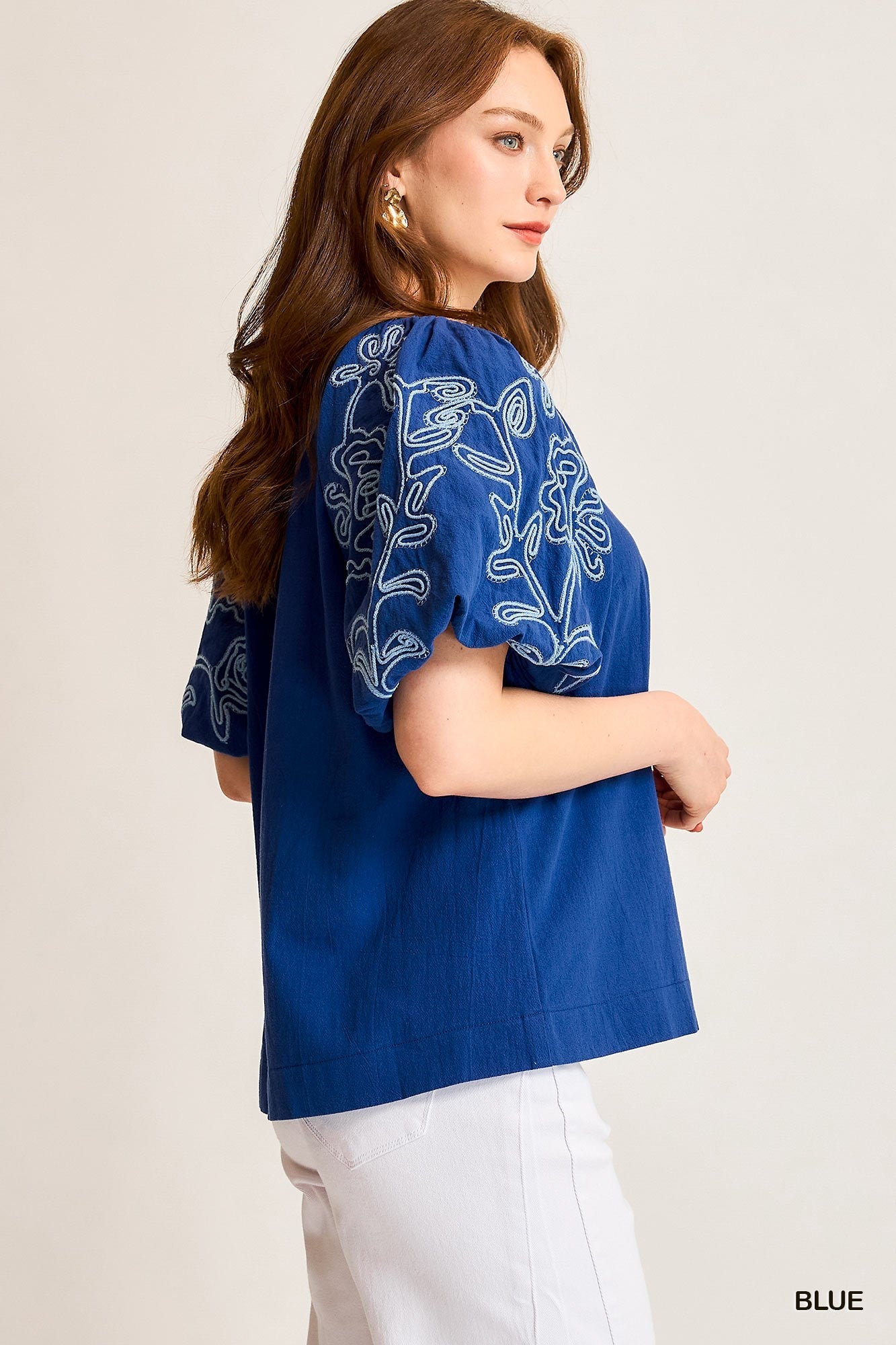 Boho Chic Embroidered Blouse