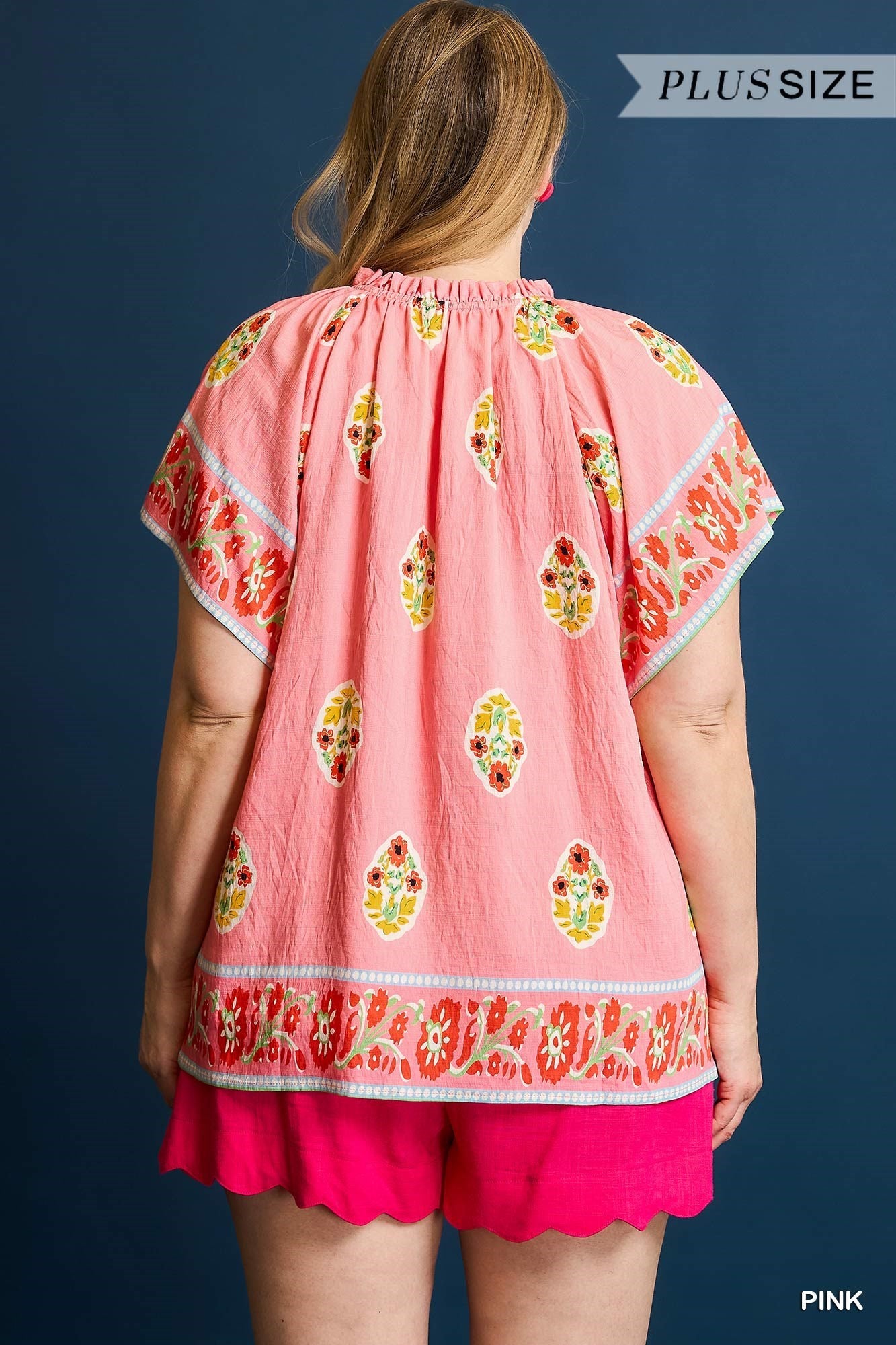 Boho Bloom Border Top