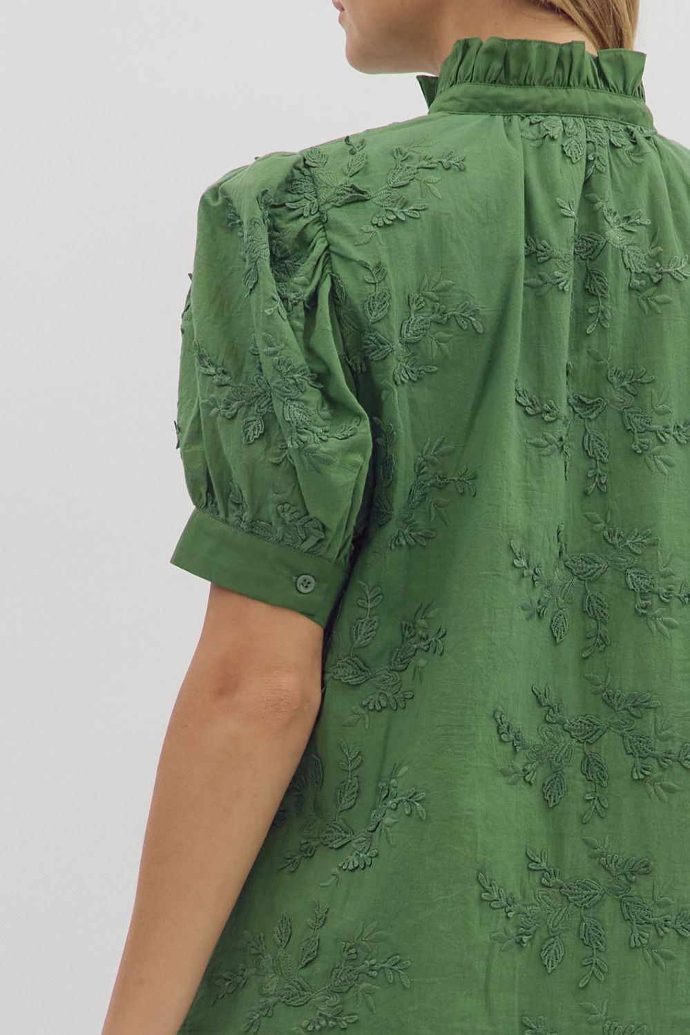 Floral Appliqué Dress