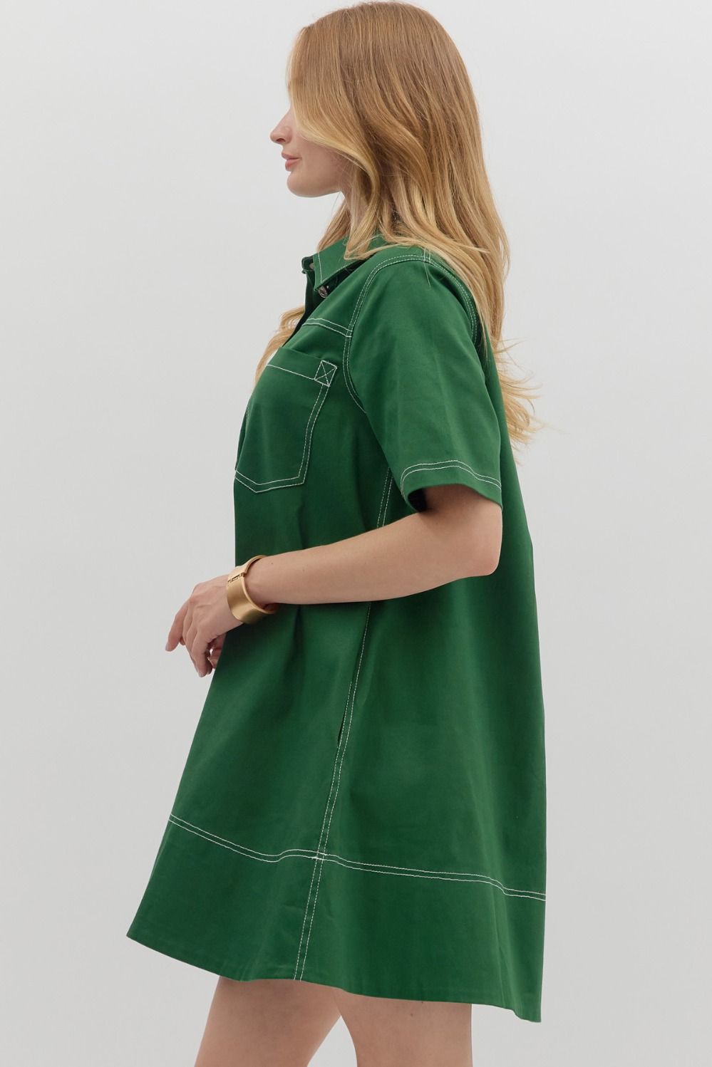 Mini Shirt Dress