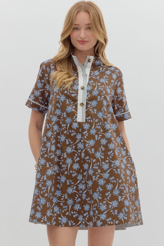 Floral Mini Dress