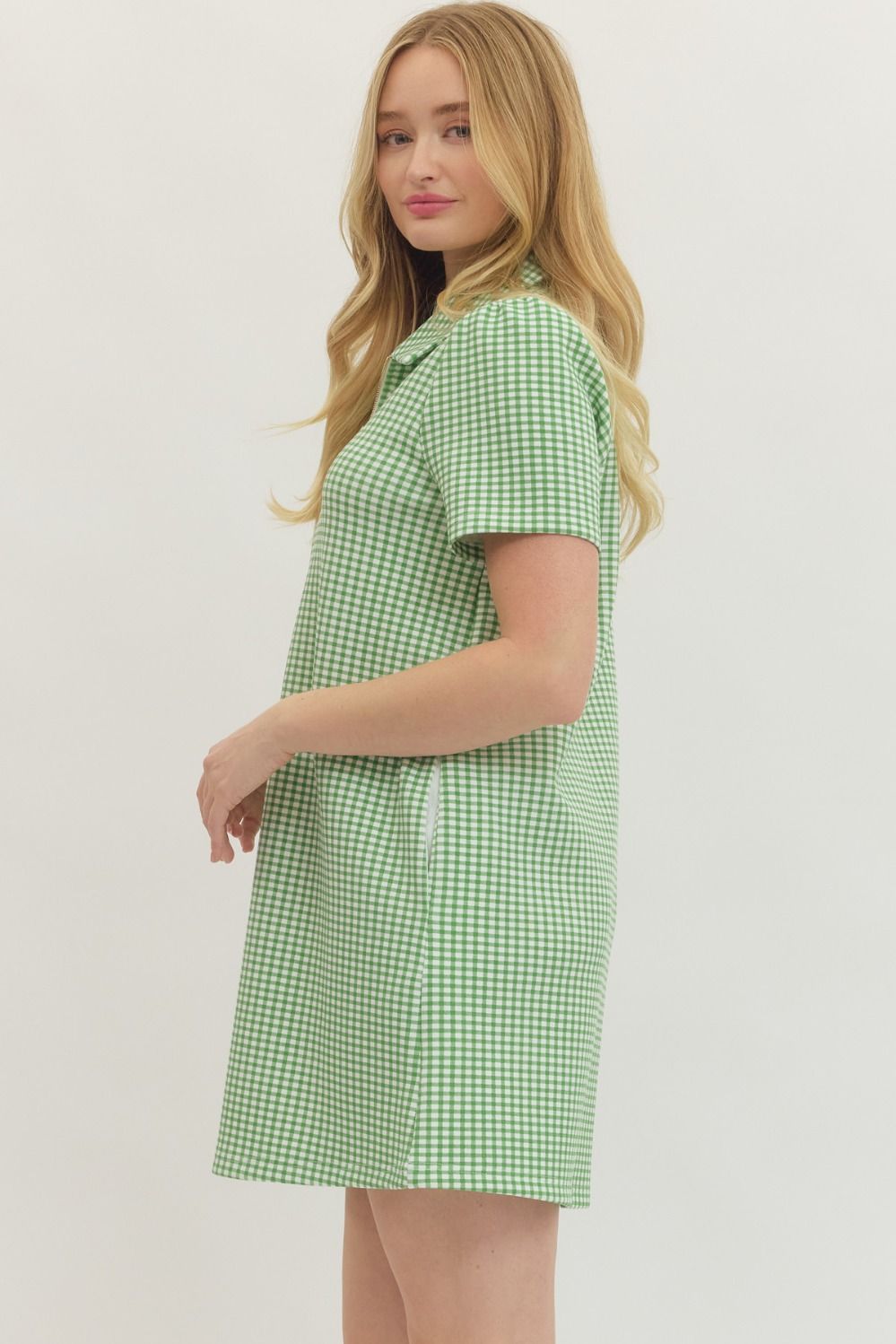Gingham Mini Dress
