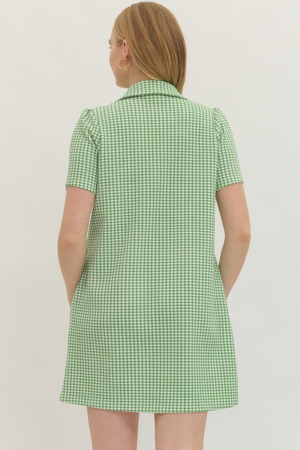 Gingham Mini Dress