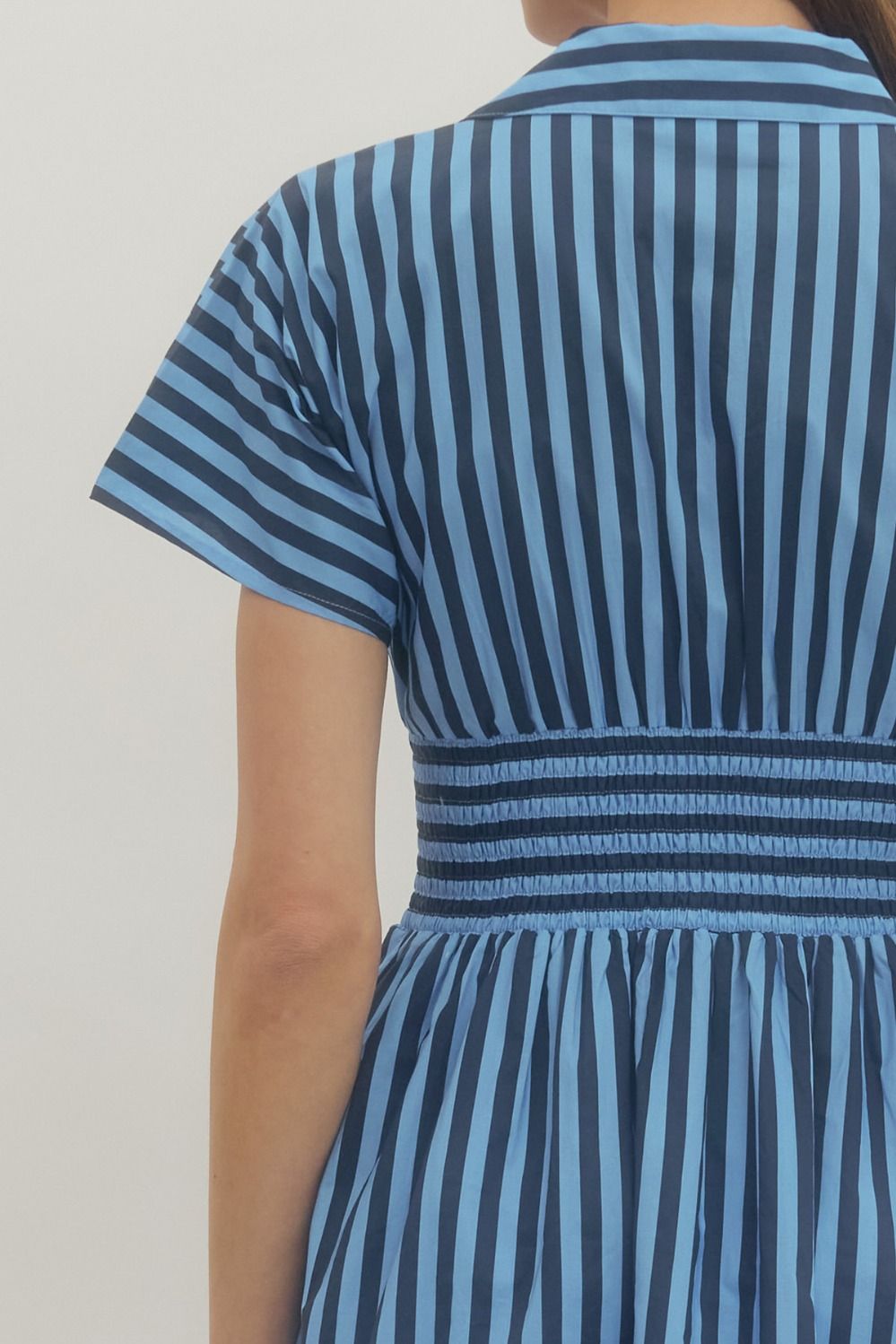 Striped Midi Dress