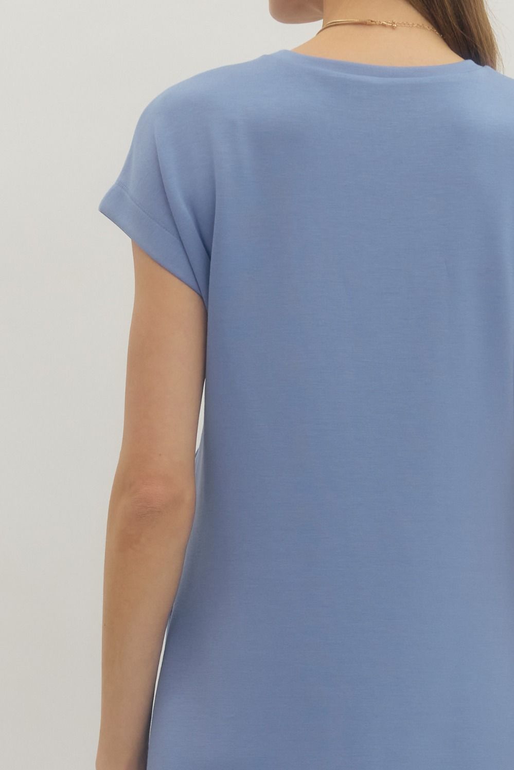 Side Tie Midi Dress