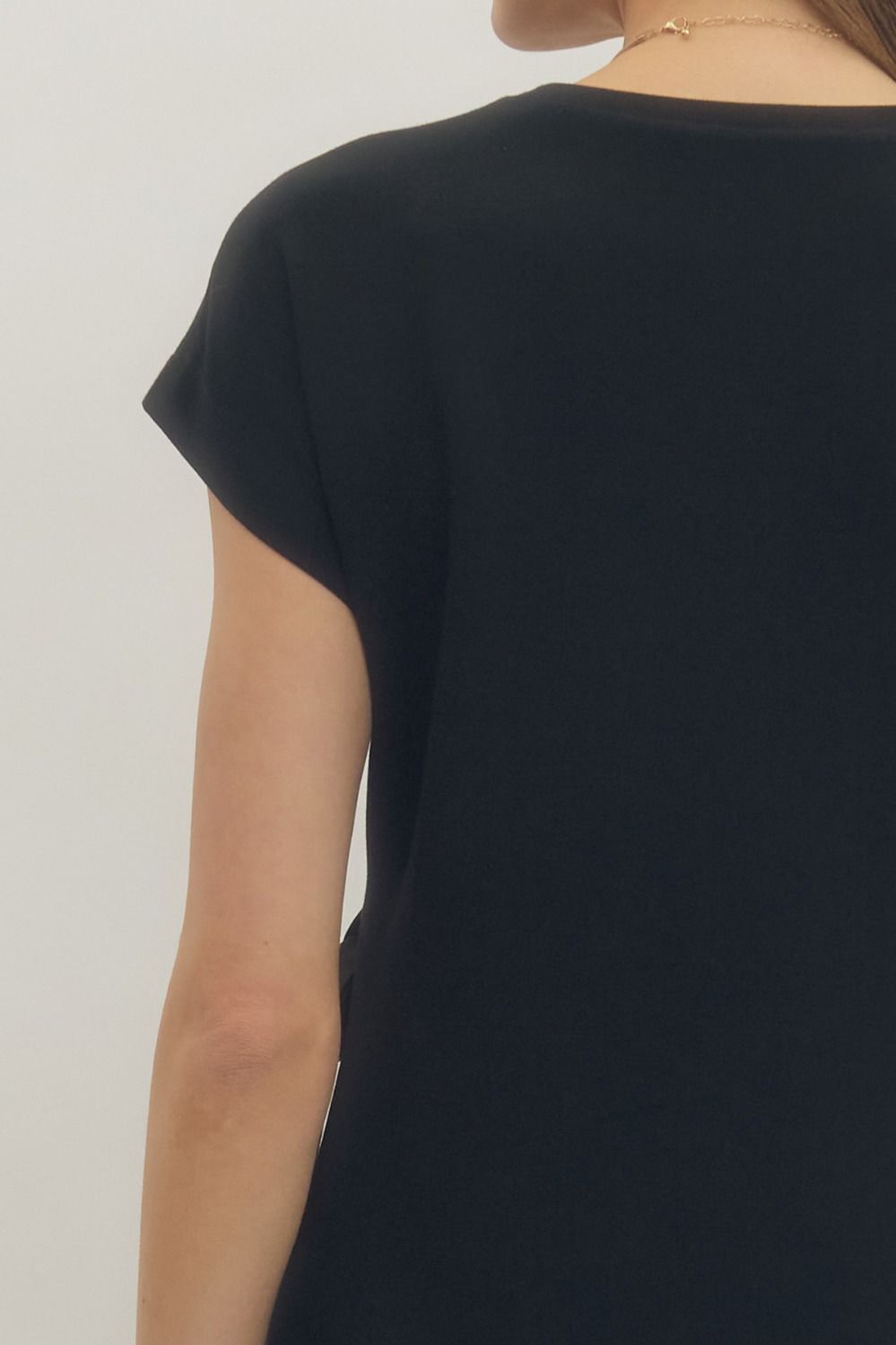 Side Tie Midi Dress