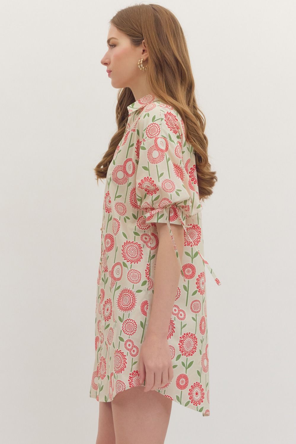 Botanical Print Dress