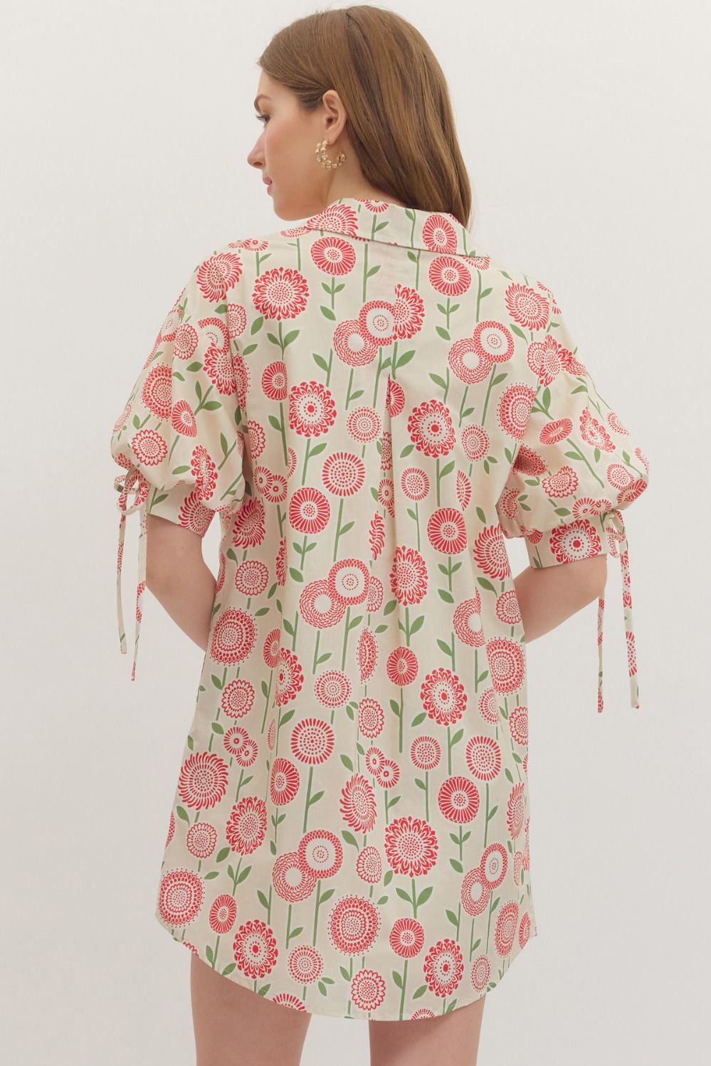 Botanical Print Dress