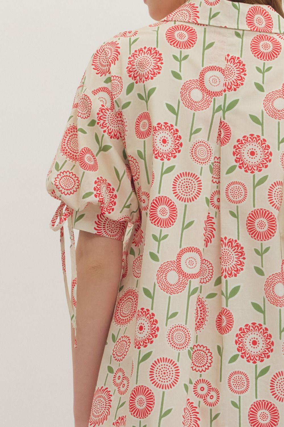 Botanical Print Dress