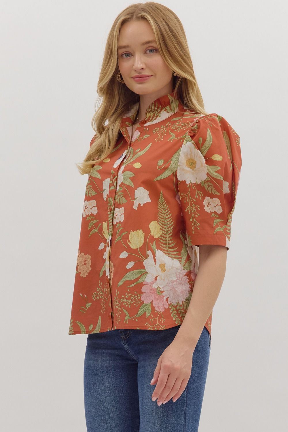 Fall Floral Top