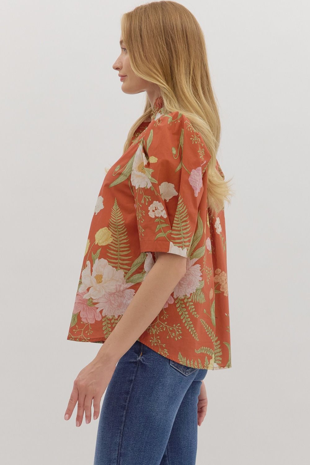 Fall Floral Top
