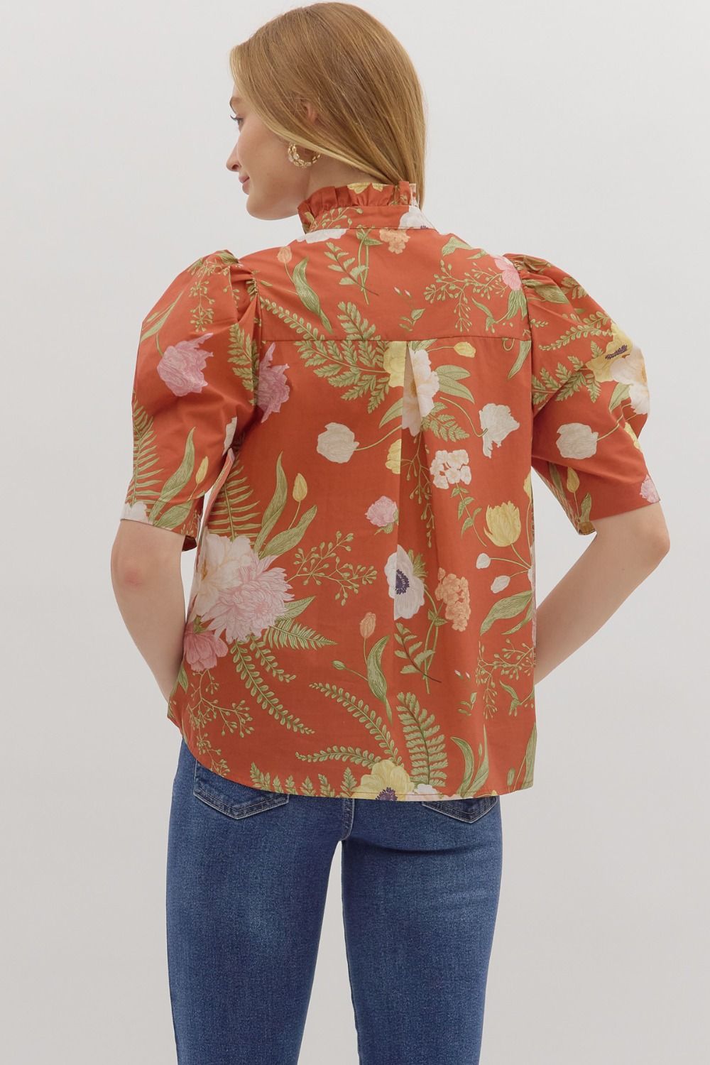 Fall Floral Top