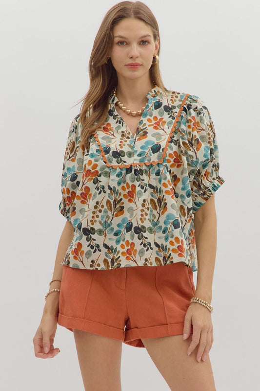 Botanical Print Popover