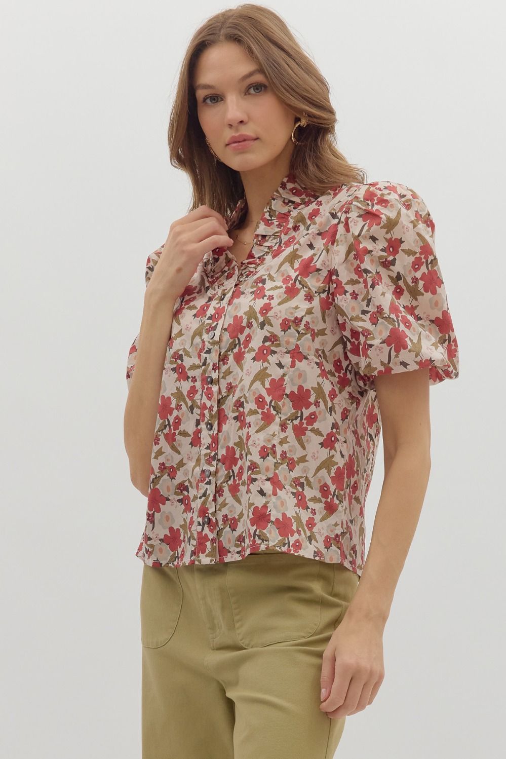 Fall Floral Top