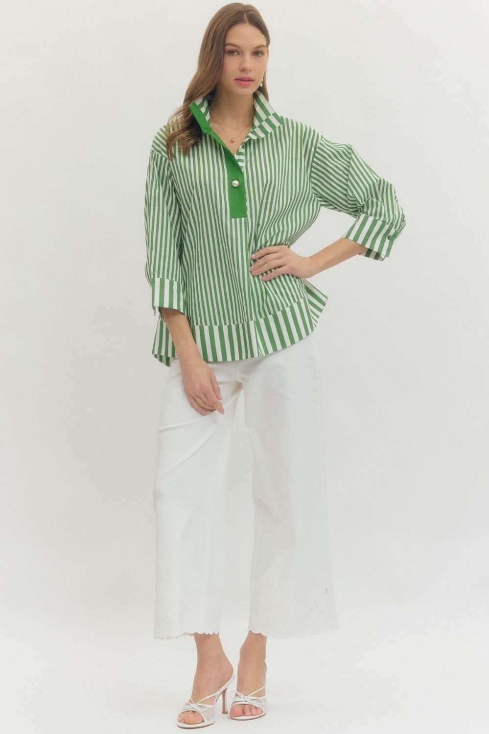 Striped Popover
