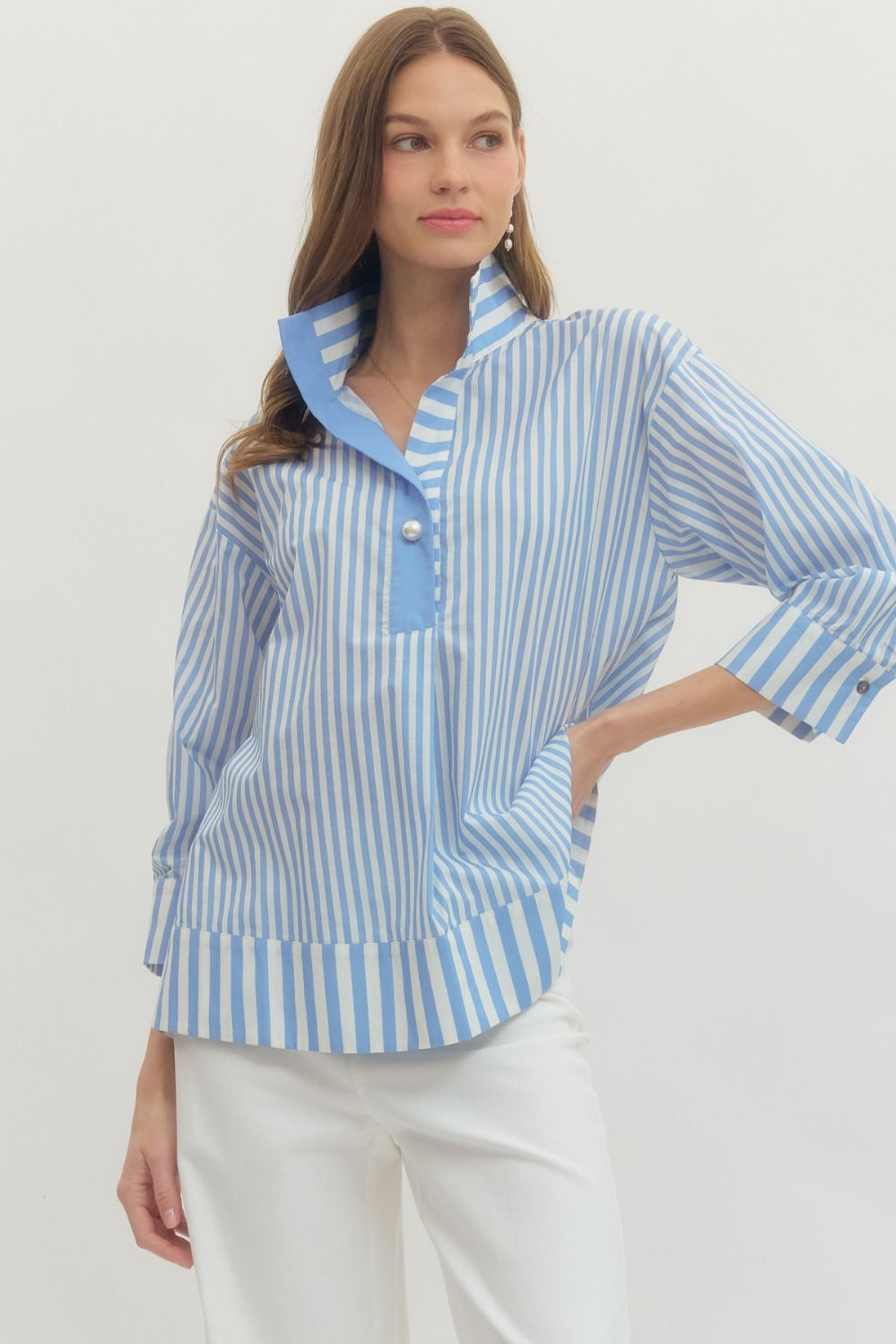 Striped Popover