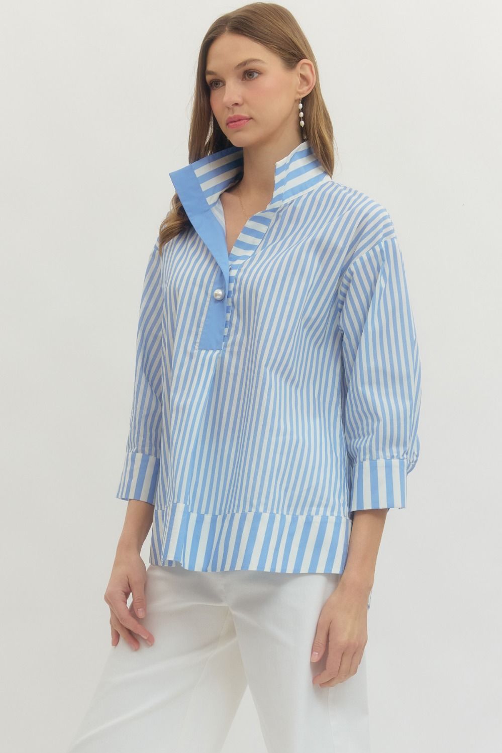 Striped Popover