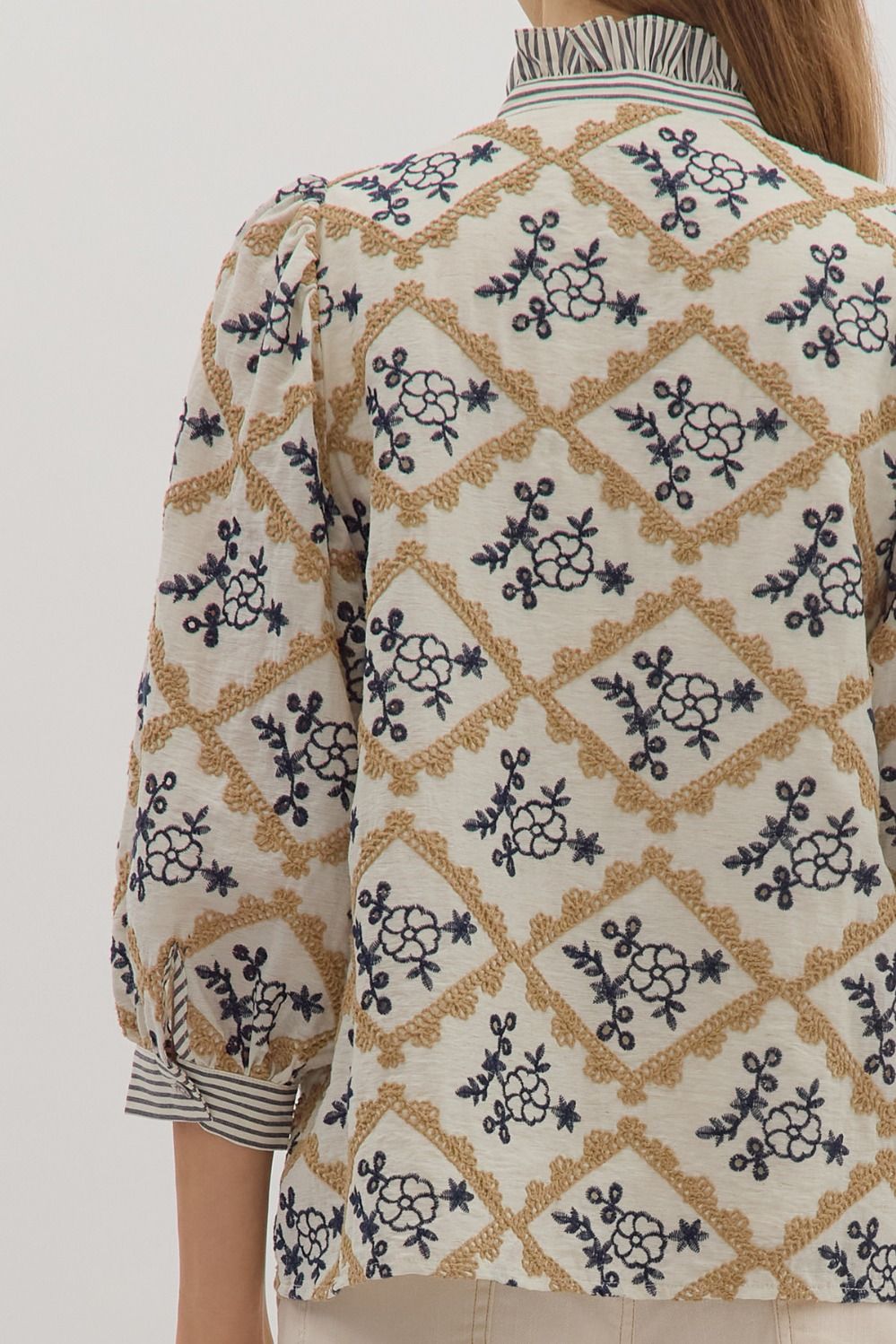 Floral Embroidered Top