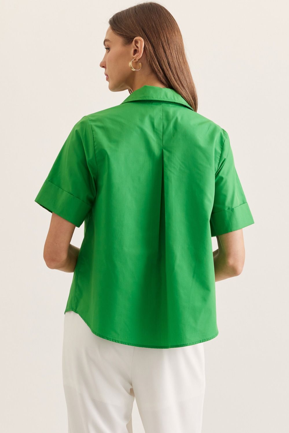 Short Sleeve Popover