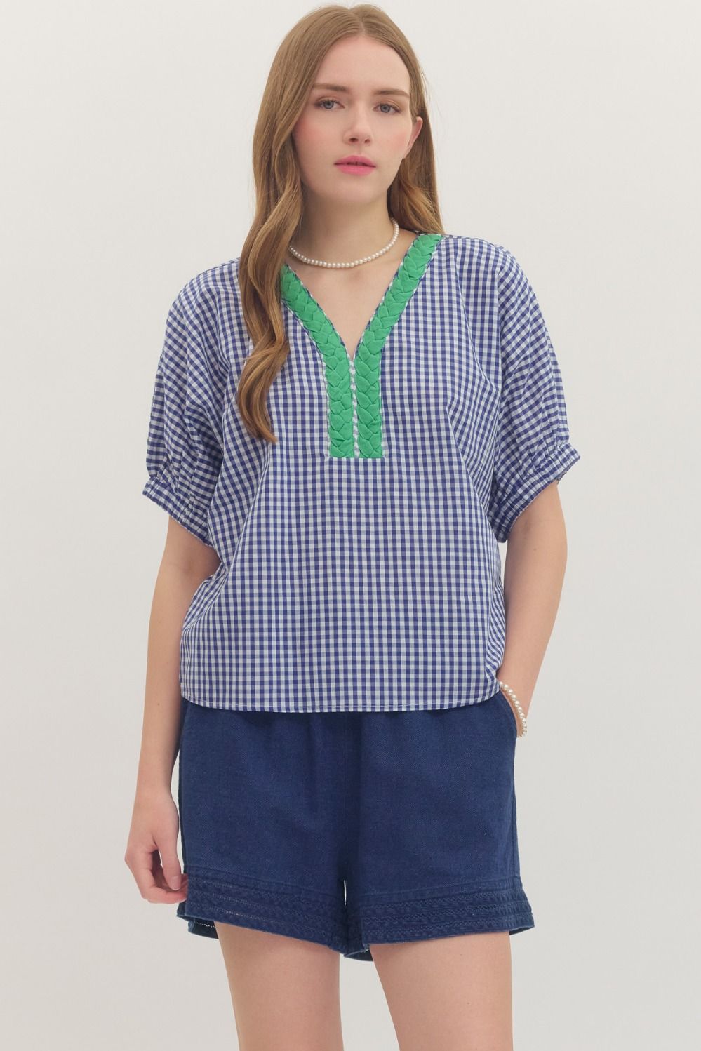 Gingham Top