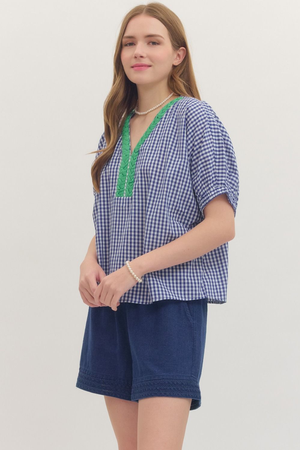 Gingham Top