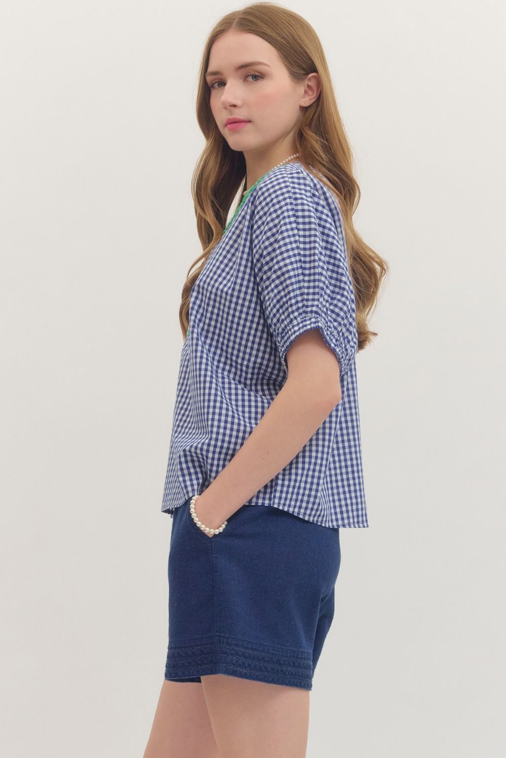 Gingham Top
