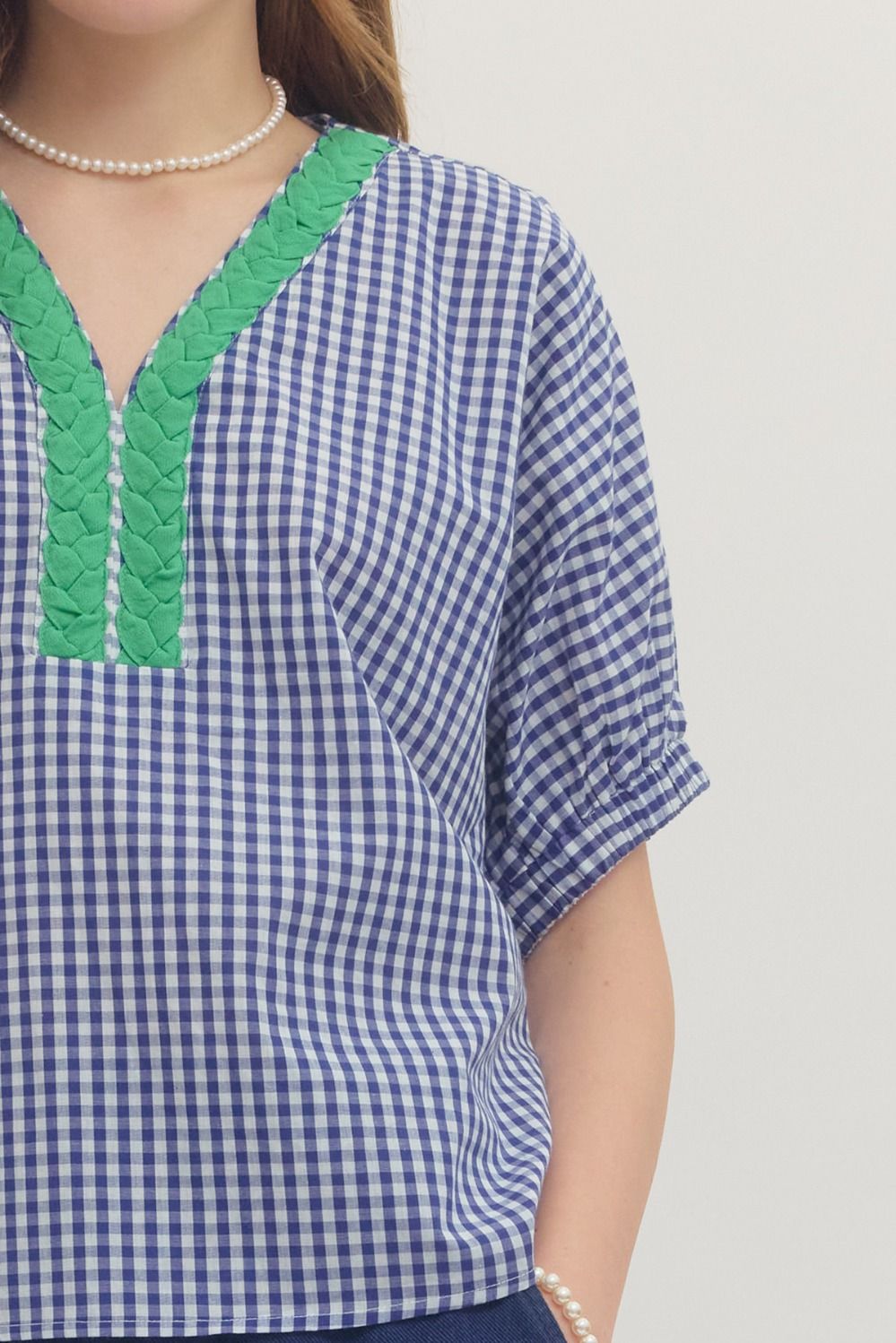 Gingham Top