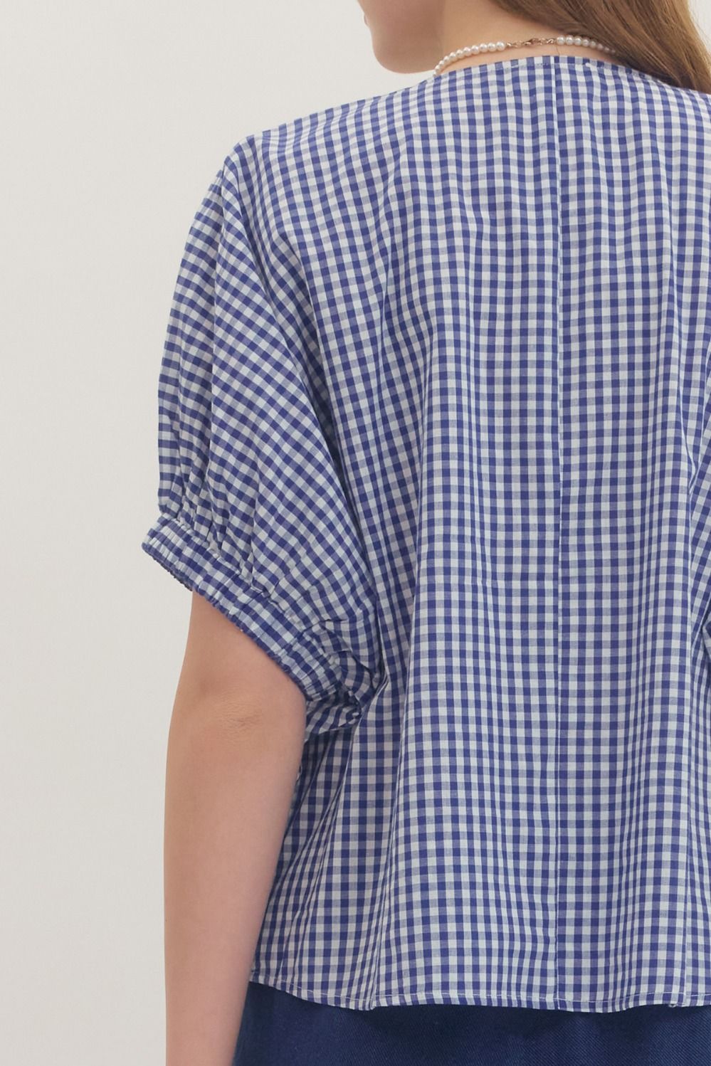 Gingham Top