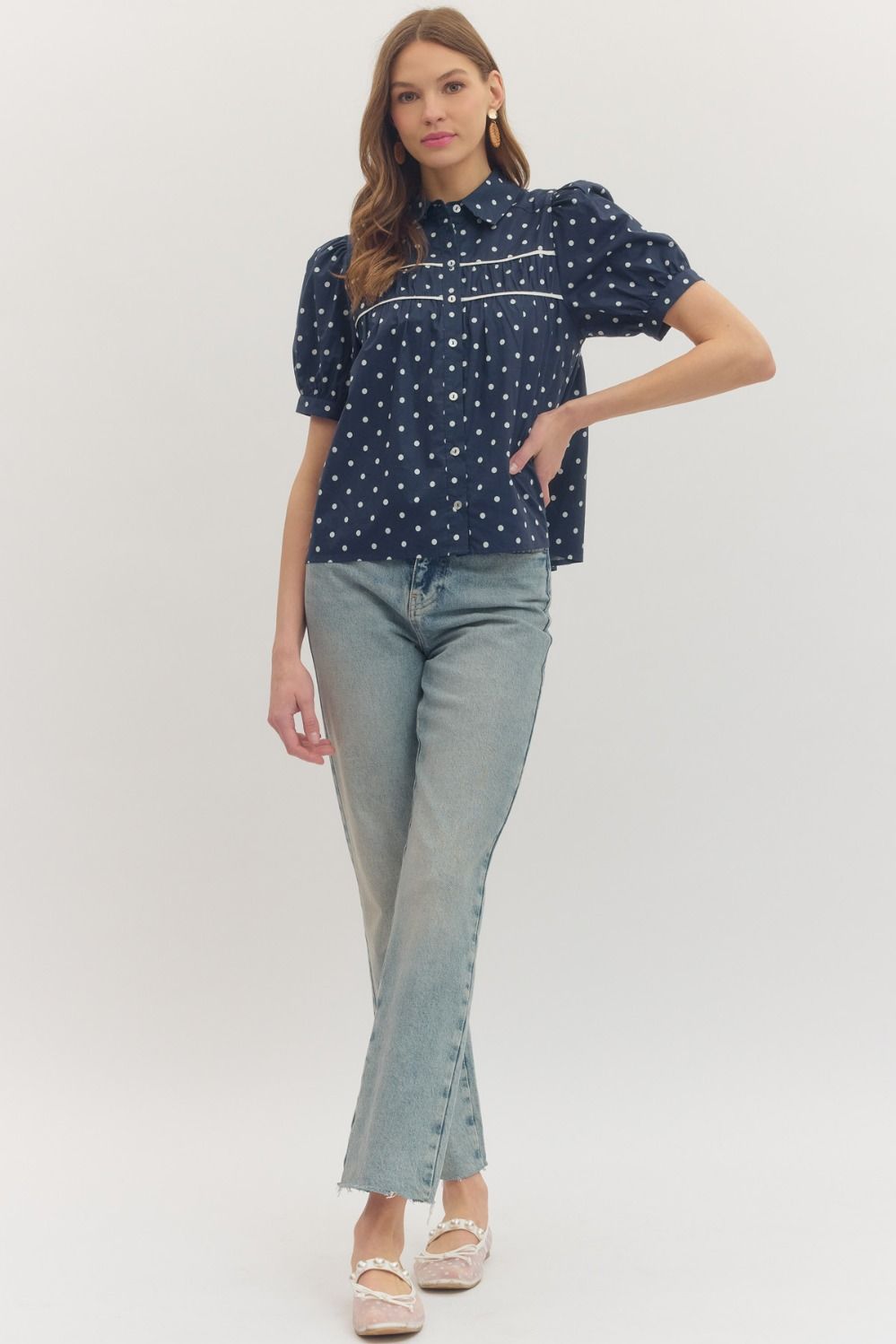 Polka Dot Top