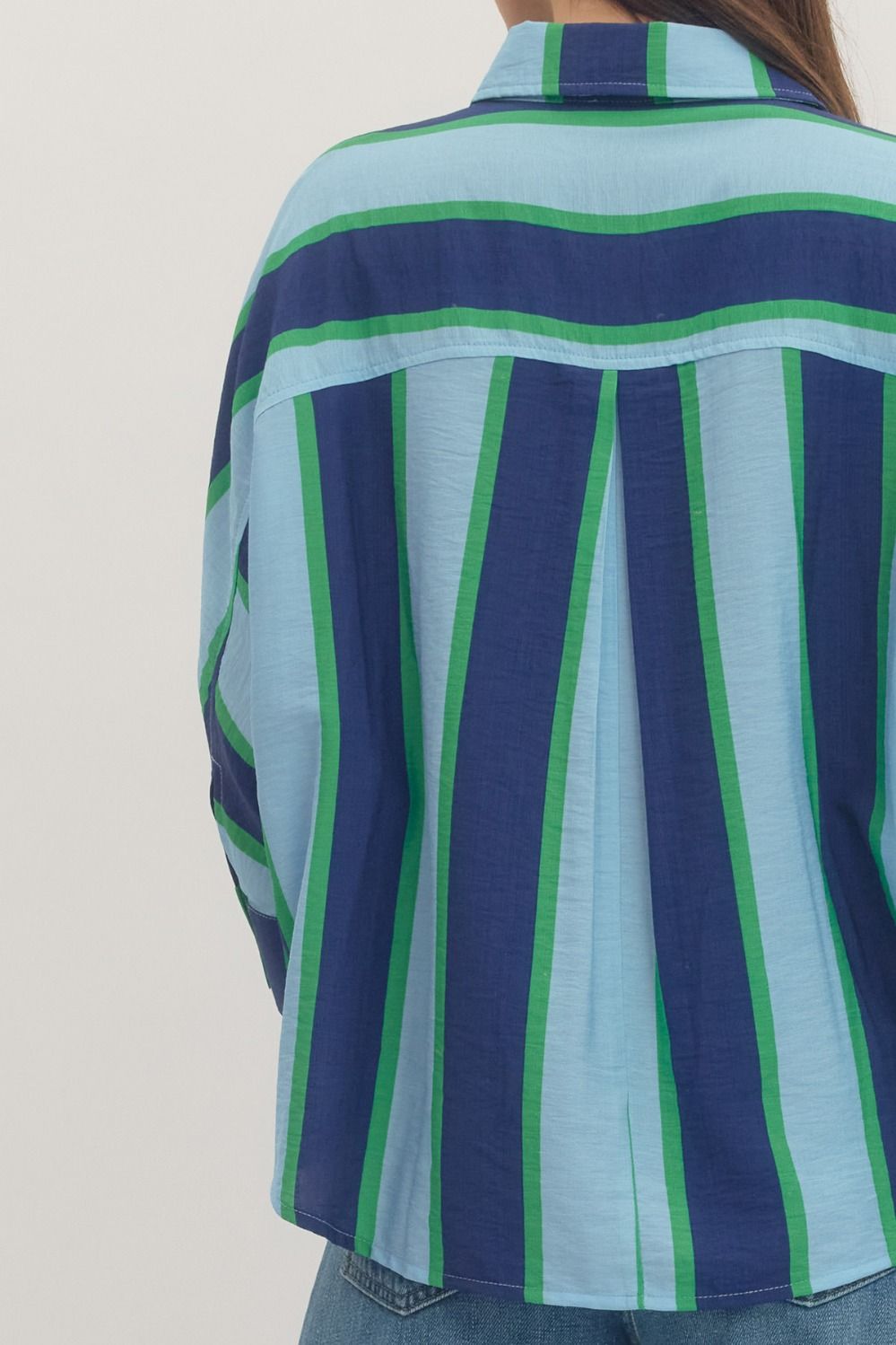 Striped Dolman Top
