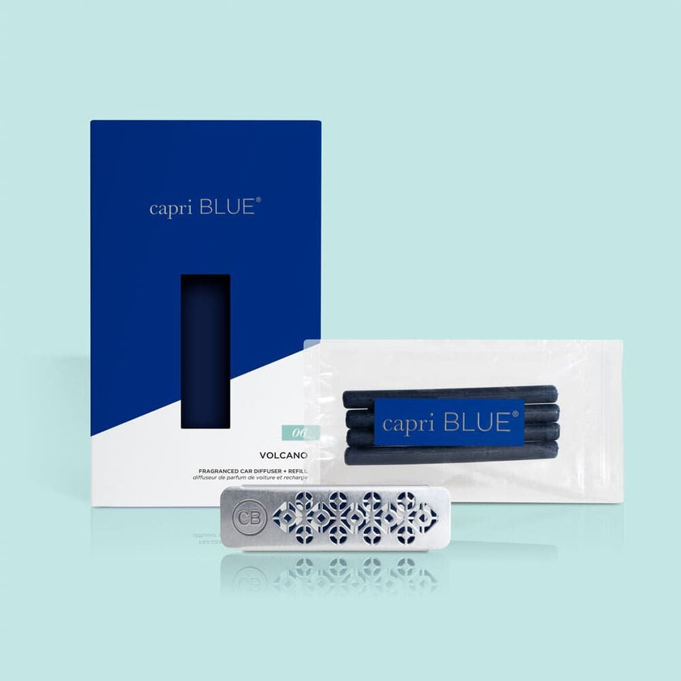Meriwether Blue Capri Blue Volcano Car Diffuser – Meriwether Marketplace